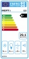 Preview: NOVY Fusion 680 Schrankhaube Energielabel