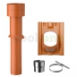Preview: MV PLUS Dachhaube mit Passform-Durchgangspfanne zu Mecklenburger Pfanne 25-45° DN166 150mm