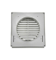 Preview: IKM Zuluftgitter hellgrau 150 mm - Art. 40020304 bzw. 23.000.19