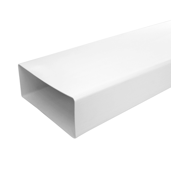 EASYTEC Flachkanal Rohr 100 cm System 220 x 90 mm Art. 32130