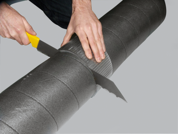 Einfach zu Kürzen sind die Isolierten Rohrsystems von WRG Wärmerückgewinnungsanlagen