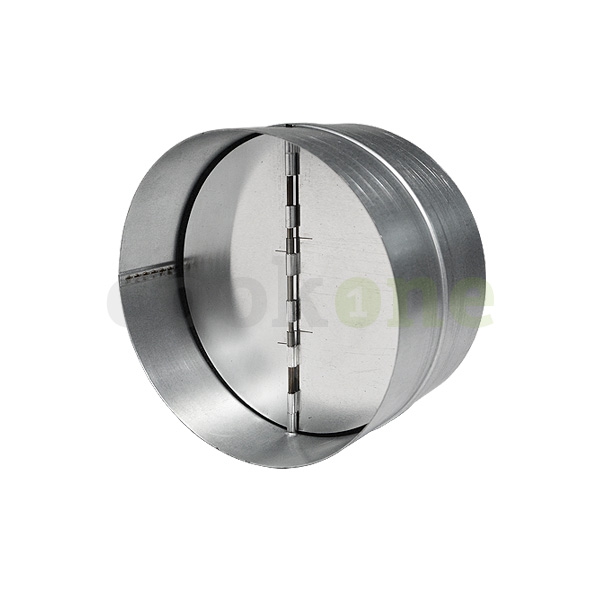Rückstauklappe 125 mm für Dunstabzugshauben